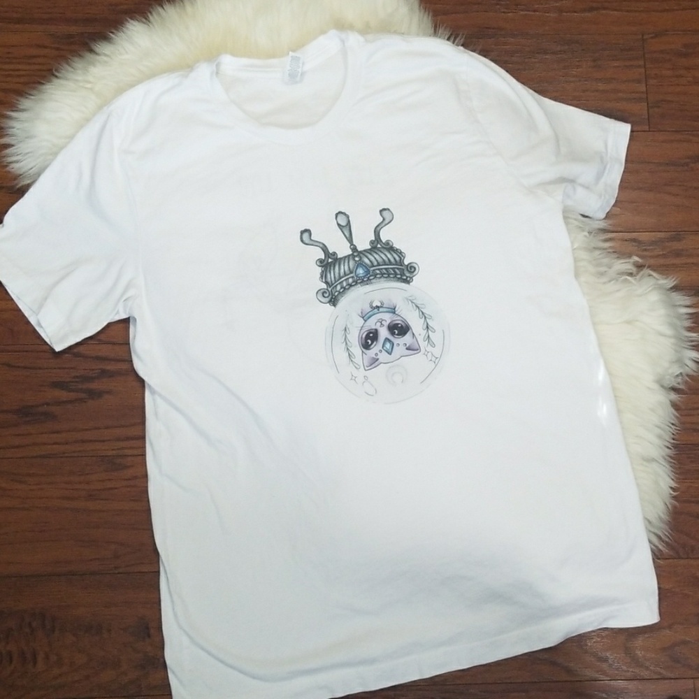 Bella Canvas Crystal Ball Cat Tshirt
